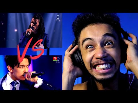WHO WON?! "SOS" DIMASH -VS- SION (Got Talent España) S.O.S. en español! FIRST TIME REACTION!