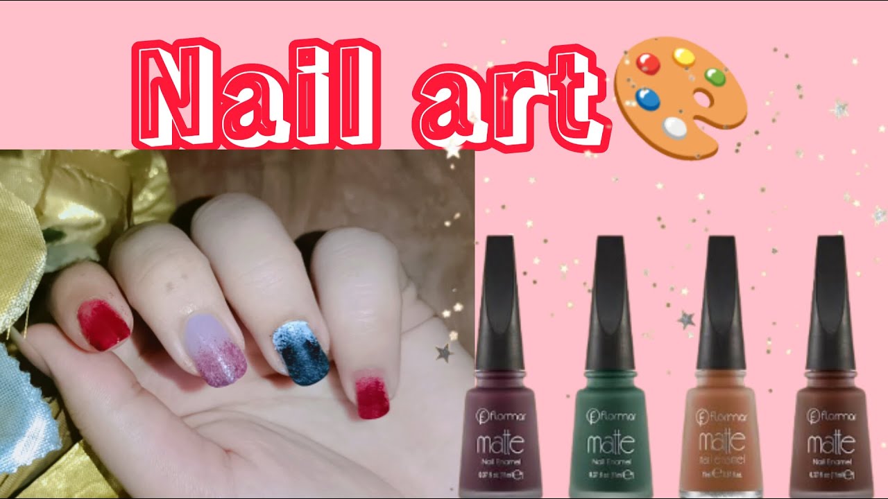 How to do nail art at home Easy step by step Nail tutorial for
