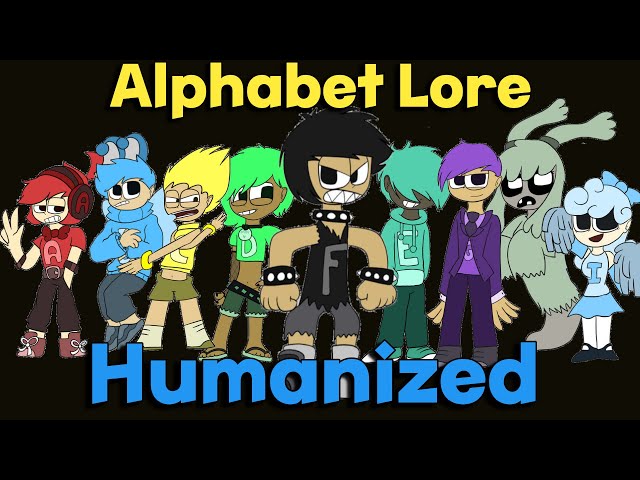 THE MAGIC: Alphabet Lore, but HUMAN!  Alphabet Lore Humanized Gender  Transform Part 5 