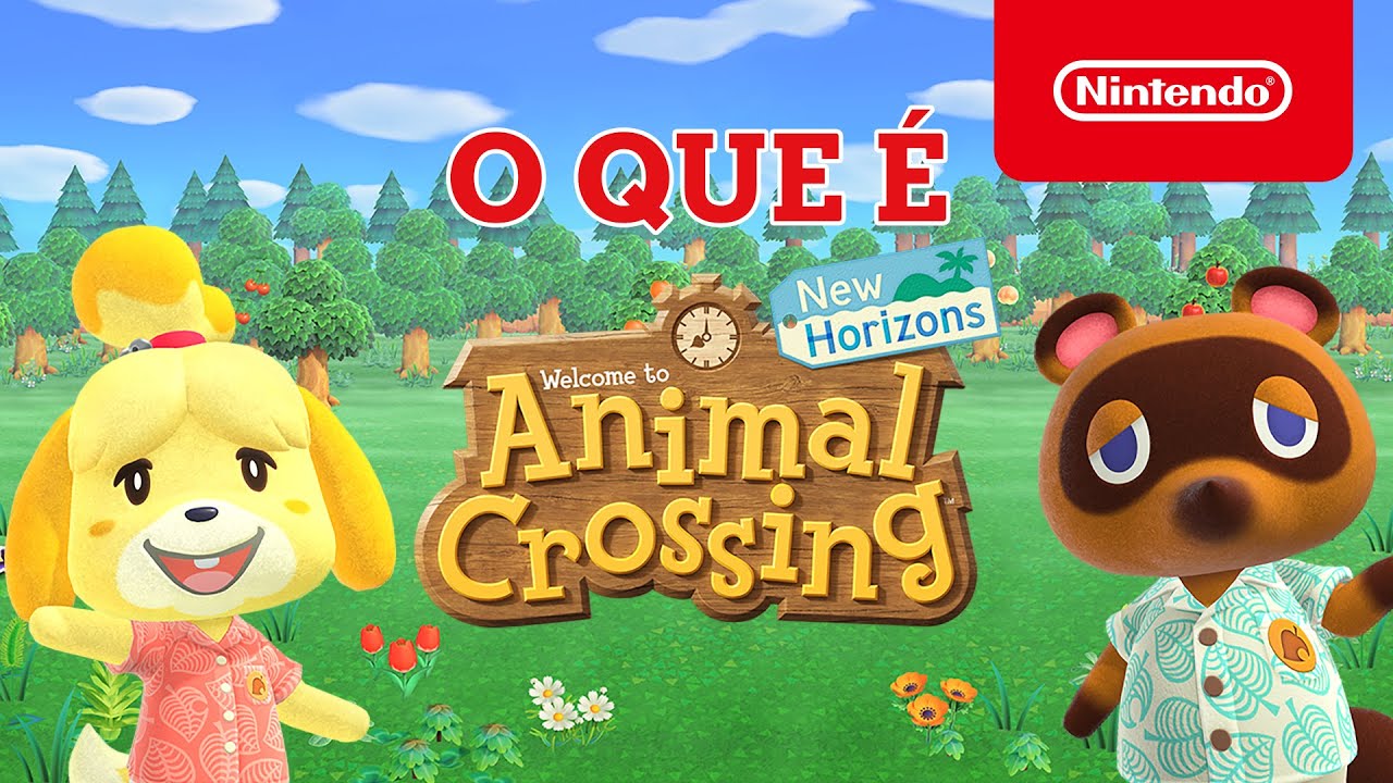 O que é Animal Crossing: New Horizons? (Nintendo Switch) 