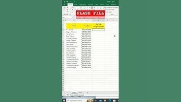 Auto Flash Fill in Excel with Shortcut #excel #shortcut #exceltricks #shorts
