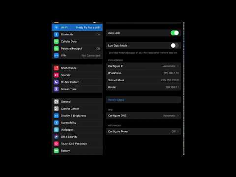 Видео: Къде е IP адресът на iPad?