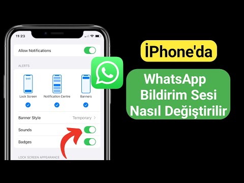 iPhone'da WhatsApp Bildirim Sesi Nasıl Değiştirilir (iOS 17)