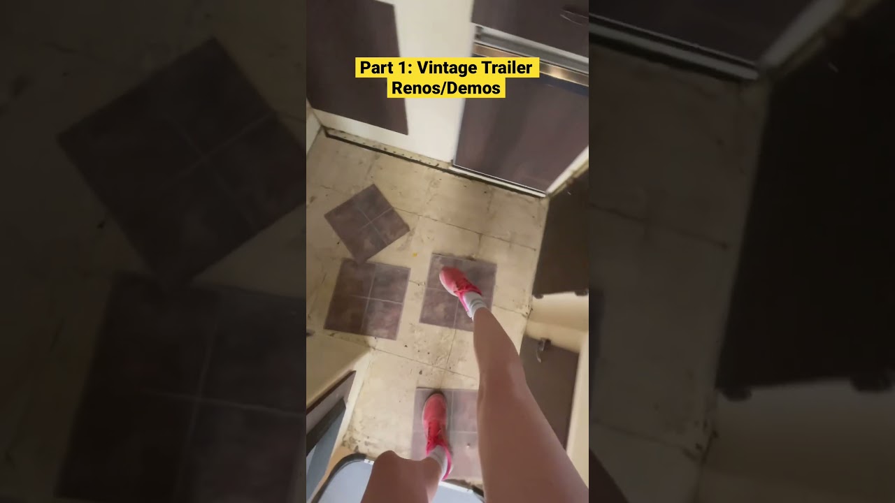 Vintage Trailer Renovations Begin! 🚐🔨 