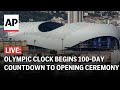 LIVE: 2024 Paris Olympic clock starts 100-day countdown to opening ceremony