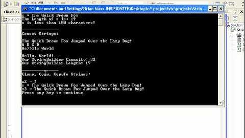 Lesson5 CloneCopy & CopyTo