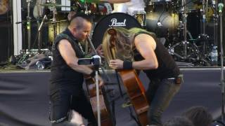Apocalyptica - In the Hall of the Mountain King (01.08.2016, Zeleniy Teatr VDNH, Moscow, Russia)