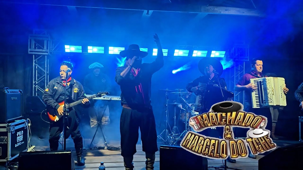 Baile com Machado e Marcelo do Tchê