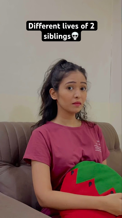 Ghar ki choti beti❌ ghar ki naukrani✔️ sab izzat bus bade bacho ko milti hai😭 #siblings #relatable
