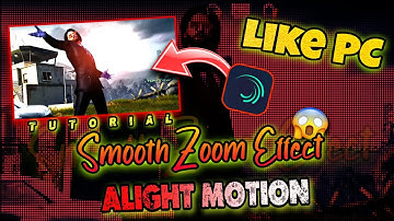 Smooth Zoom Effect in Alight Motion Tutorial😱 | Zoom Effect Tutorial😍 | Mr TOM Playz