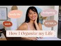How I Plan & Organize My Life Without Crying | Aja Dang