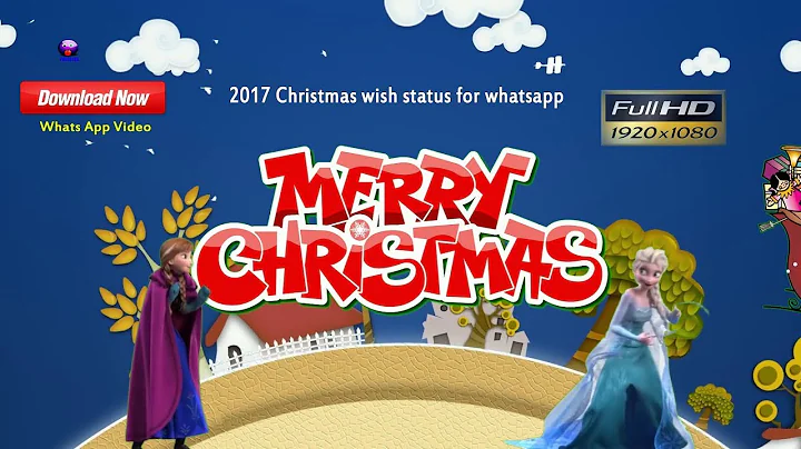 Christmas Wishes 2017 | whatsapp status video for Christmas 2017 | We Wish you A Merry Christmas
