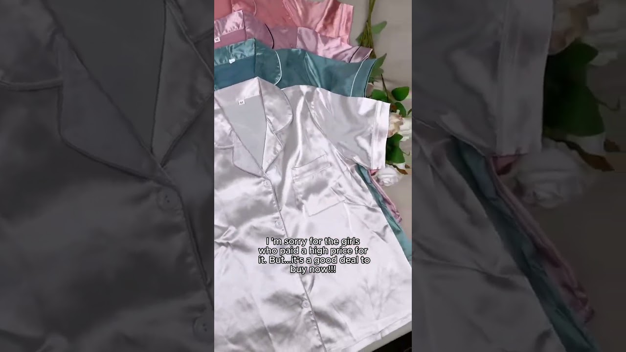 Satin Pajama Sets Under $5! 