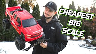 Big Cheap RC truck ONLY $40 - New Bright 1/6 Chevy Silverado screenshot 5