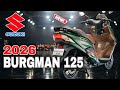 Suzuki Burgman 125 2026 Revelada Novo Visual Novos Recursos Explicados Suzuki Burgman 125 2026 Revelada Novo Visual Novos Recursos Explicados