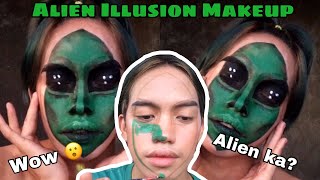 ALIEN Illusion Makeup 👽|Whendell Alvarez