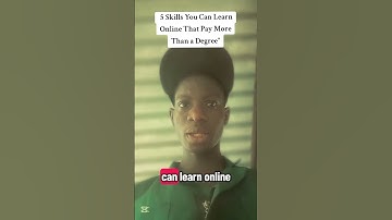 5 Skills You Can Learn Online That Pay More Than a Degree”