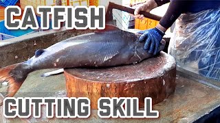 catfish cutting skill/ fish cutting videos/fish cutting in Indian fish market/ shingala fish cutting