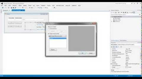 How to create a simple calculator by using Visual Studio 2012 HD