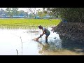 Cast Net Fishing | গ্রামের পুকুরে জালে পড়লো কি মাছ