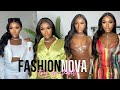 HUGE FASHION NOVA SPRING TRY ON HAUL 2021| BRUNCH /DAY PARTY OUTFITS| MUST HAVES