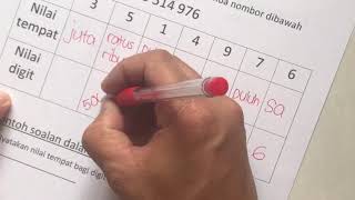Matematik Tahun 4 5 6 - Nilai Tempat dan Nilai Digit