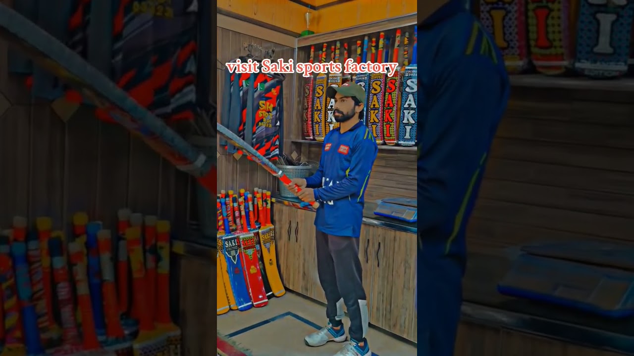 SAKi sports bat available in Imran sports
