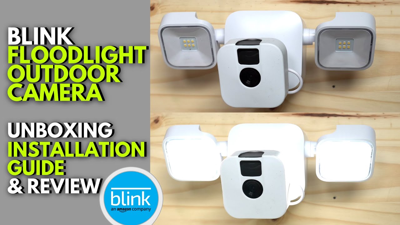 Blink Outdoor Camera and Floodlightw/ Voucher 