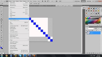 How to make scan lines in photoshop cs5