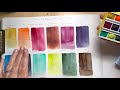 Art supply haul  handmade watercolors from case for making