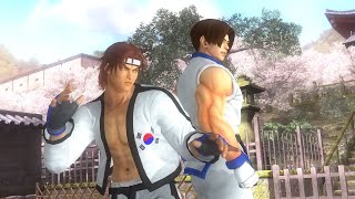 Hwoarang and Kim Kaphwan Vs Jin Kazama and Kyo Kusanagi in a Tag Match!