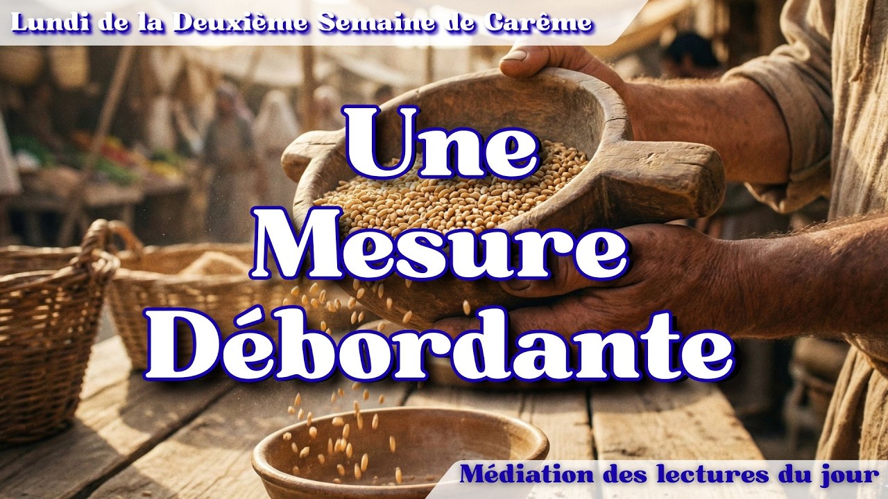NE JUGE PLUS ! 🙏 Le secret pour garder la lumière du Thabor | Lundi 2ème Semaine de Carême