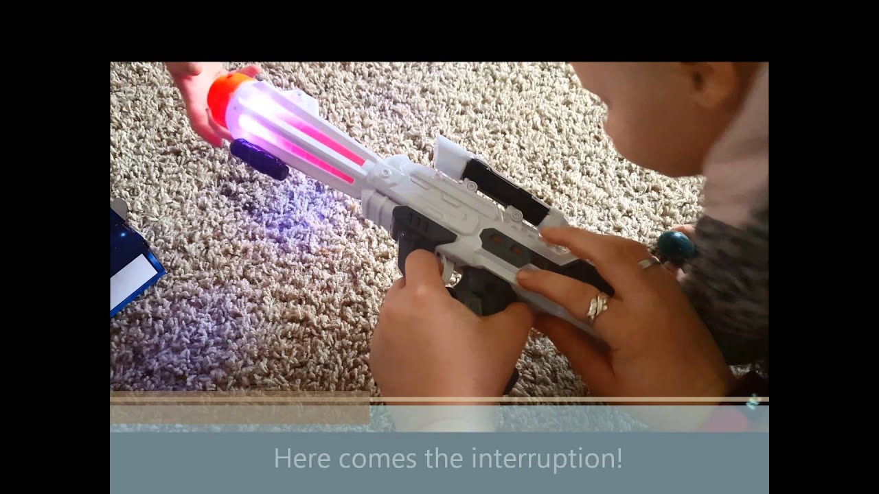 Super Spinning Blaster Laser Space Gun YouTube
