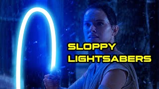 STAR WARS WITH SLOPPY LIGHTSABERS REY RISES HER SKYWALKER