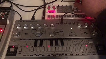 Behringer TD-3 Tutorial Synchronisation with Korg Volca Series/Easy Best Way! (German)