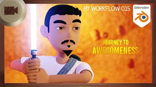 Animating a shot for Doodle Log 005 || My Journey to Awesomeness Workflow 015
