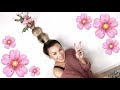 FEM ÅR PÅ YOUTUBE! 🌸 Flower Vase Hair Challenge