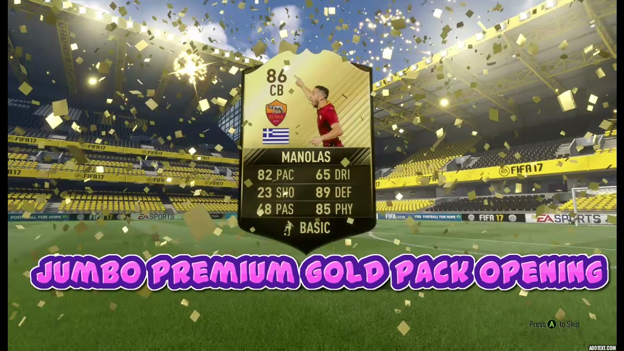 OMG Jumbo Premium Gold Pack Opening Fifa 17 YouTube OMG Jumbo Premium Gold Pack Opening Fifa 17 YouTube