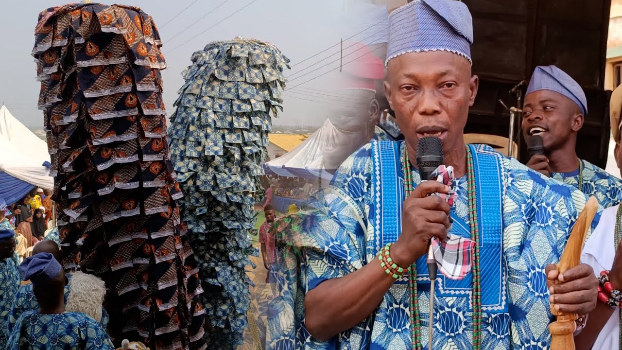 MOMENT IGUNUKO & BABAAWO IFAKOLADE AJANAKU DISPLAY AT OSIẸLẸ ẸGBA DAY
