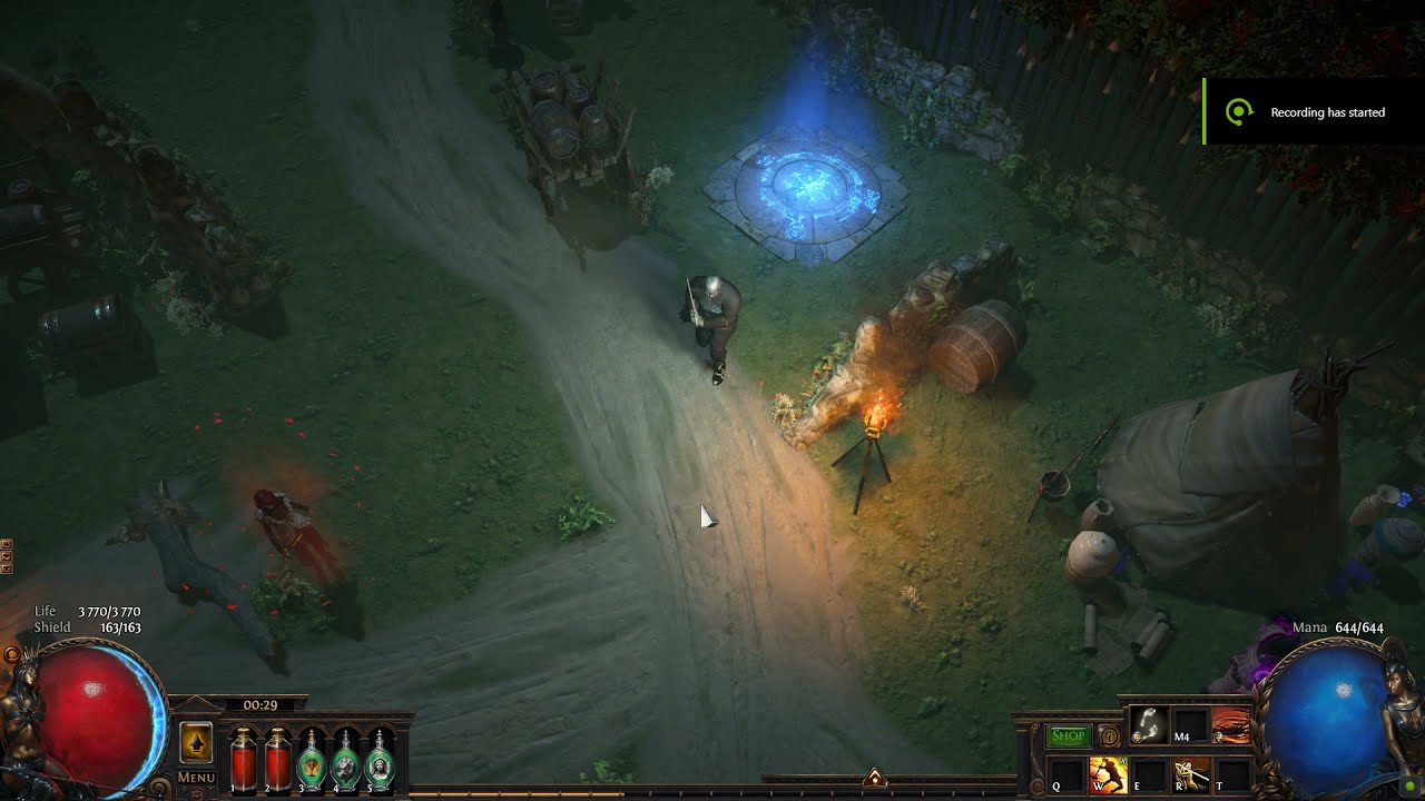 流亡黯道：暗黑破坏神2第一幕藏身处（无尽深渊藏身处）