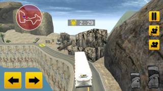 Police Bus Hill Climb Driver - Android Gameplay screenshot 4