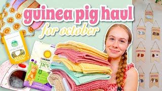 GUINEA PIG SUPPLIES HAUL ❤ OCTOBER '21