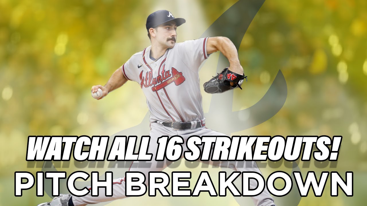 Spencer Strider's 16 Ks Analyzed - PITCH BREAKDOWN