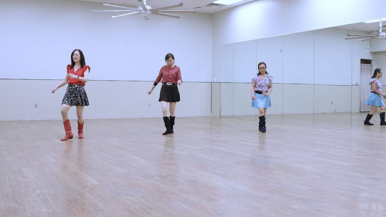 Dancing In The Flames - Line Dance (Dance & Teach)