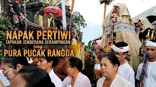 Napak Pertiwi Tapakan Br Jemberana Serampingan ring Pura Pucak Rangda