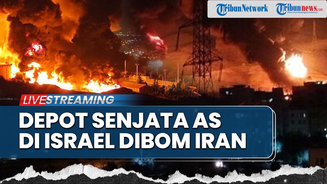 🔴Serangan Terbesar! Iran Gempur Depot Senjata AS di Israel hingga Rusia Janjikan Bantuan ke Teheran