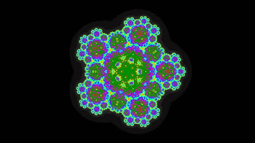 Animation of new multi-branch Julia set algorithm for z^2.5+c