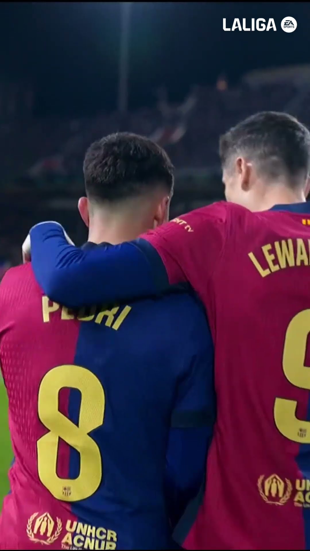 Come celebrate with Pedri!??? #BarçaAtleti #shorts #LaLigaHighlights #fcbarcelona