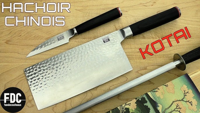 KOTAI Cleaver (Chinese Chef's Knife) - Pakka Collection - 190 mm blade