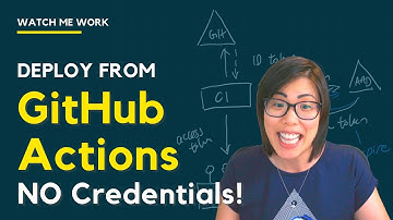 Deploy from GitHub Actions without Passwords | Watch Me Work
